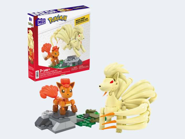 Mega Construx Pokemon Vulpix Evolution Set