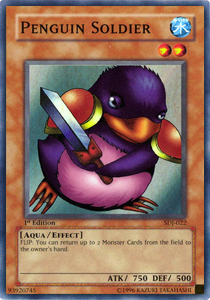 Penguin Soldier SDJ-EN022 Super Rare Poor Englisch