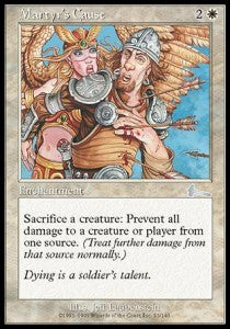 Martyr's Cause ULG-13 Uncommon Light Played Englisch