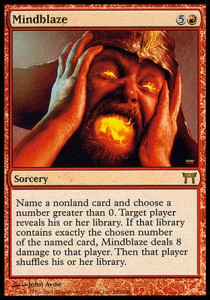 Mindblaze CHK-180 Rare Light Played Englisch