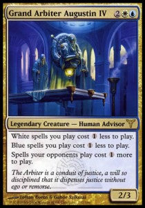 Grand Arbiter Augustin IV DIS-112 Rare Light Played Englisch Foil