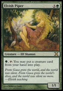 Elvish Piper 10E-262 Rare Good Englisch