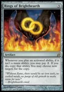 Rings of Brighthearth LRW-259 Rare Light Played Englisch