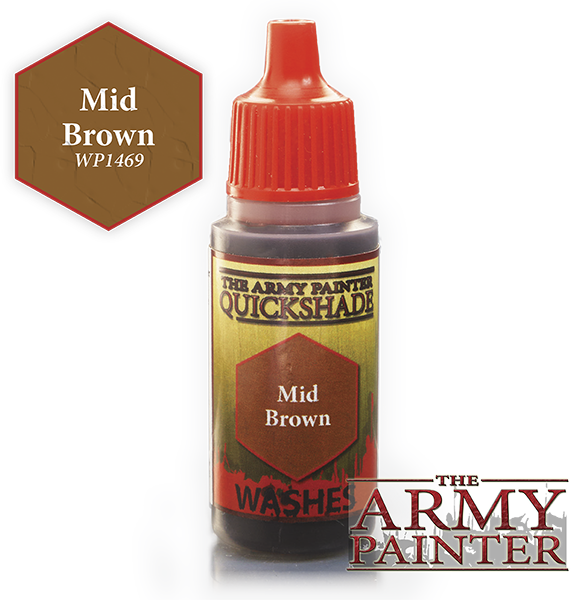 The Army Painter - Warpaint Mid Brown (18ml Flasche)