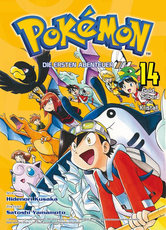 Pokémon - Die ersten Abenteuer 14 - Gold, Silber und Kristall