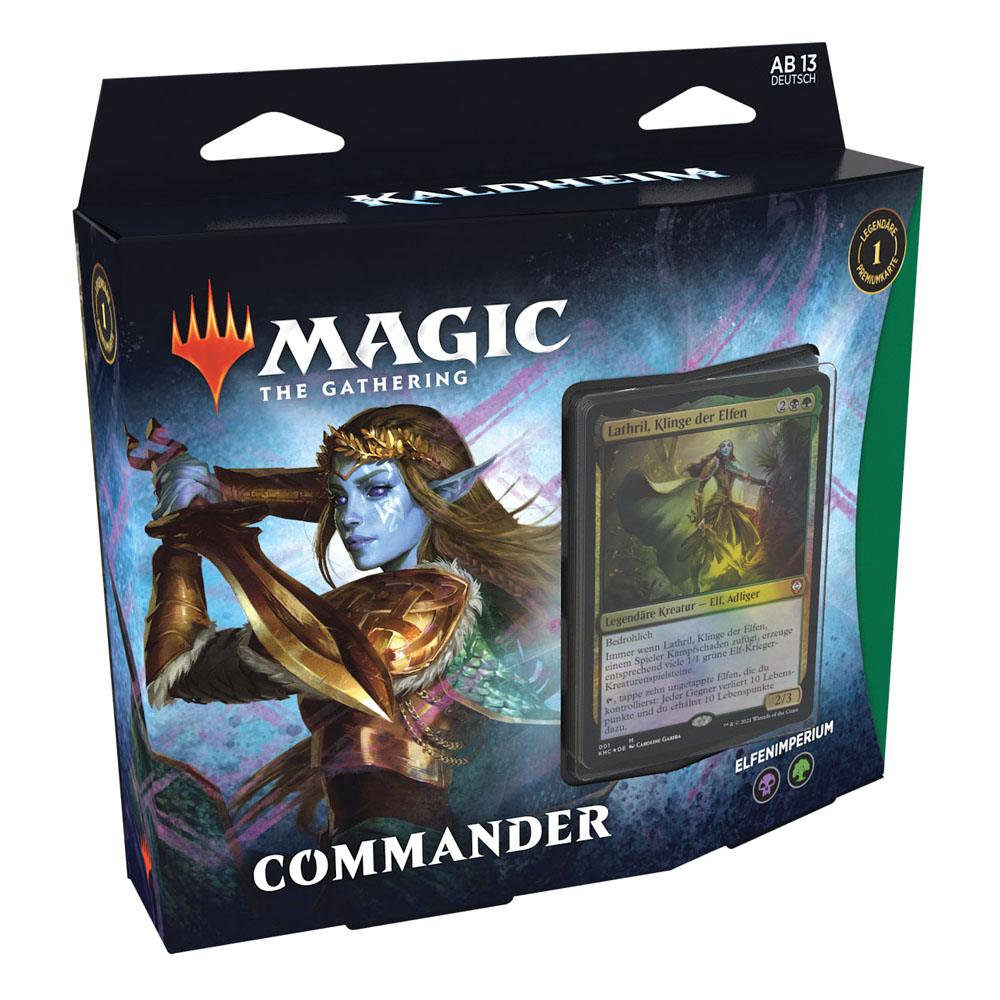 Magic: The Gathering Kaldheim Commander Deck Elfenimperium Deutsch