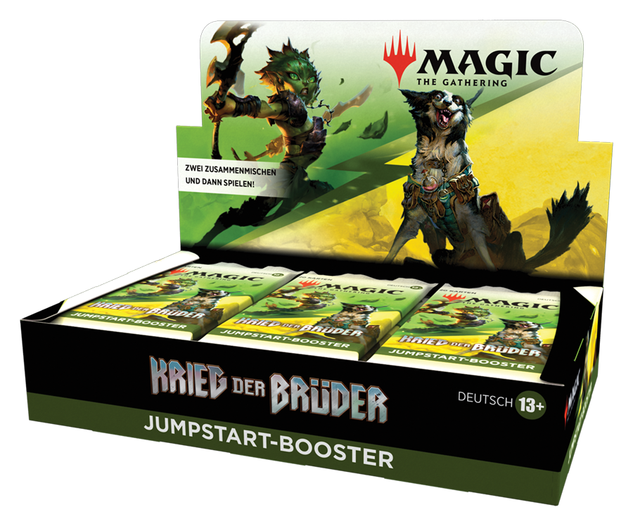 Krieg der Brüder - Jumpstart Booster Display (18 Booster) - deutsch