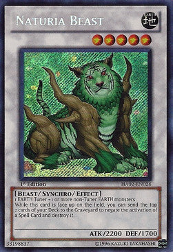 Naturia-Ungeheuer HA02-026 Secret Rare Good Deutsch 1. Auflage
