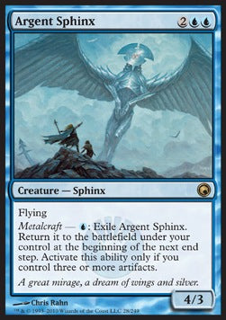 Argent Sphinx SOM-28 Rare Good Englisch