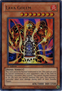 Lava-Golem SDMA-DE014 Ultra Rare Good Deutsch 1. Auflage
