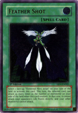 Federschuss (V.2) EEN-042 Ultimate Rare Excellent Deutsch