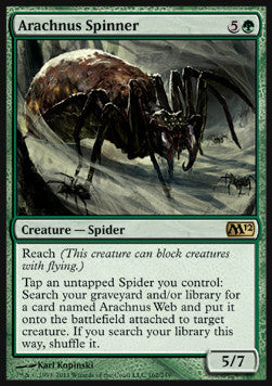 Arachnus-Spinner M12-162 Rare Good Deutsch Foil