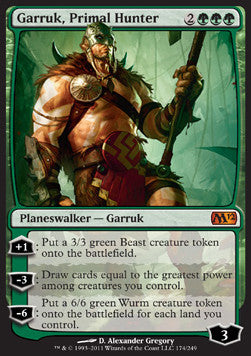 Garruk, Primal Hunter M12-174 Mythic Excellent Englisch