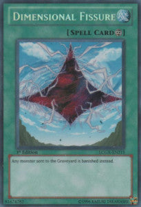 Dimensionsriss LCGX-215 Secret Rare Good Deutsch 1. Auflage