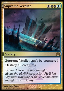 Supreme Verdict BABP- Rare Good Italienisch Foil