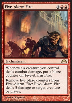 Five-Alarm Fire GTC-91 Rare Excellent Englisch