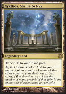 Nykthos, Shrine to Nyx THS-223 Rare Good Englisch