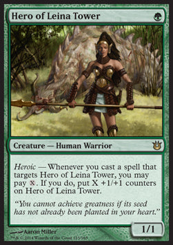 Hero of Leina Tower BNG-123 Rare Excellent Englisch