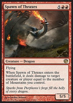 Spawn of Thraxes JOU-112 Rare Excellent Englisch