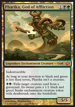 Pharika, God of Affliction JOU-154 Mythic Good Englisch