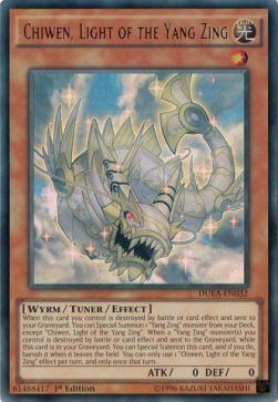 Chiwen, Licht des Yang Zing DUEA-032 Ultra Rare Good Deutsch 1. Auflage
