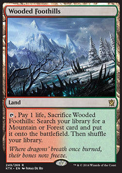 Wooded Foothills KTK-249 Rare Good Englisch