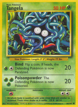 Tangela BS-66 Common Light Played Deutsch 1. Auflage