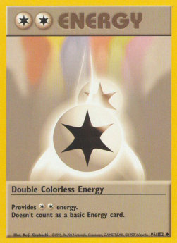Doppel-Farblos-Energie BS-96 Uncommon Good Deutsch 1. Auflage