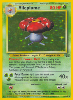 Giflor JU-15 Holo Rare Good Deutsch 1. Auflage