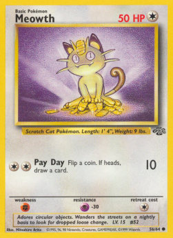 Meowth JU-56 Common Good Englisch