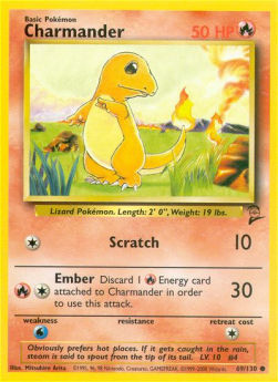 Charmander B2-69 Common Near Mint Englisch