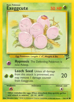 Exeggcute B2-74 Common Excellent Englisch