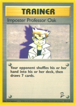 Imposter Professor Oak B2-102 Rare Excellent Englisch