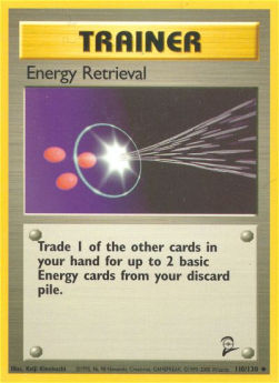 Energy Retrieval B2-110 Uncommon Near Mint Englisch