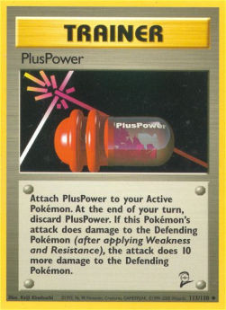 PlusPower B2-113 Uncommon Near Mint Englisch