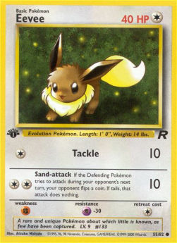Eevee TR-55 Common Excellent Englisch