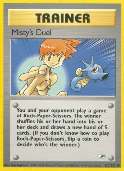 Misty's Duel GH-123 Common Excellent Englisch