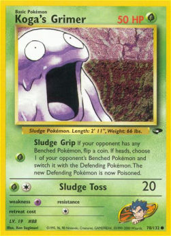 Koga's Grimer GC-78 Common Light Played Englisch