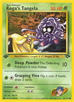 Koga's Tangela GC-81 Common Good Englisch