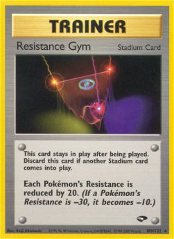 Resistance Gym GC-109 Rare Excellent Englisch