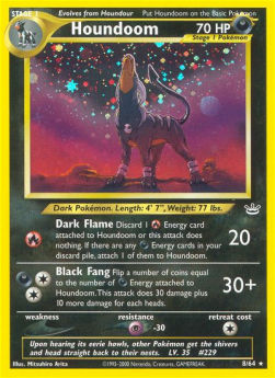 Hundemon NR-8 Holo Rare Poor Deutsch
