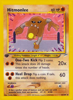Hitmonlee NDE-42 Uncommon Good Englisch