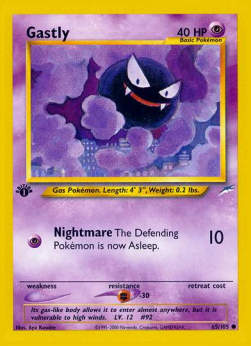 Gastly NDE-65 Common Light Played Englisch