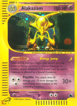 Alakazam SK-H1 Holo Rare Near Mint Deutsch
