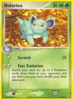 Nidorina FL-40 Uncommon Good Deutsch