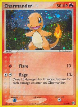 Glumanda (Flare) FL-113 Ultra Rare Excellent Deutsch