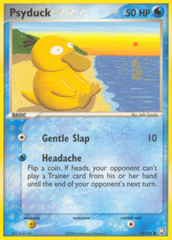 Psyduck TRR-70 Common Played Englisch