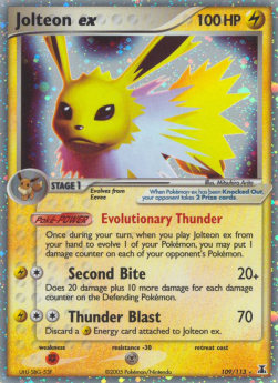 Jolteon ex DS-109 Ultra Rare Excellent Englisch
