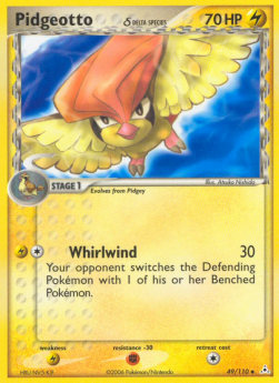 Tauboga δ Delta Species HP-49 Uncommon Light Played Deutsch