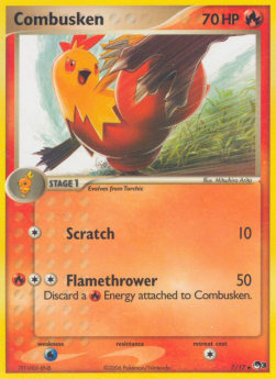 Combusken POP3-7 Uncommon Light Played Englisch